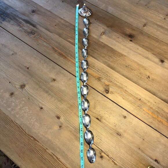 Vintage Silver Color Spoon belt with Sterling Silver Cocktail Fork main image 4